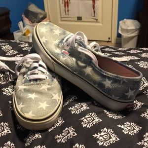 Denim and stars Vans